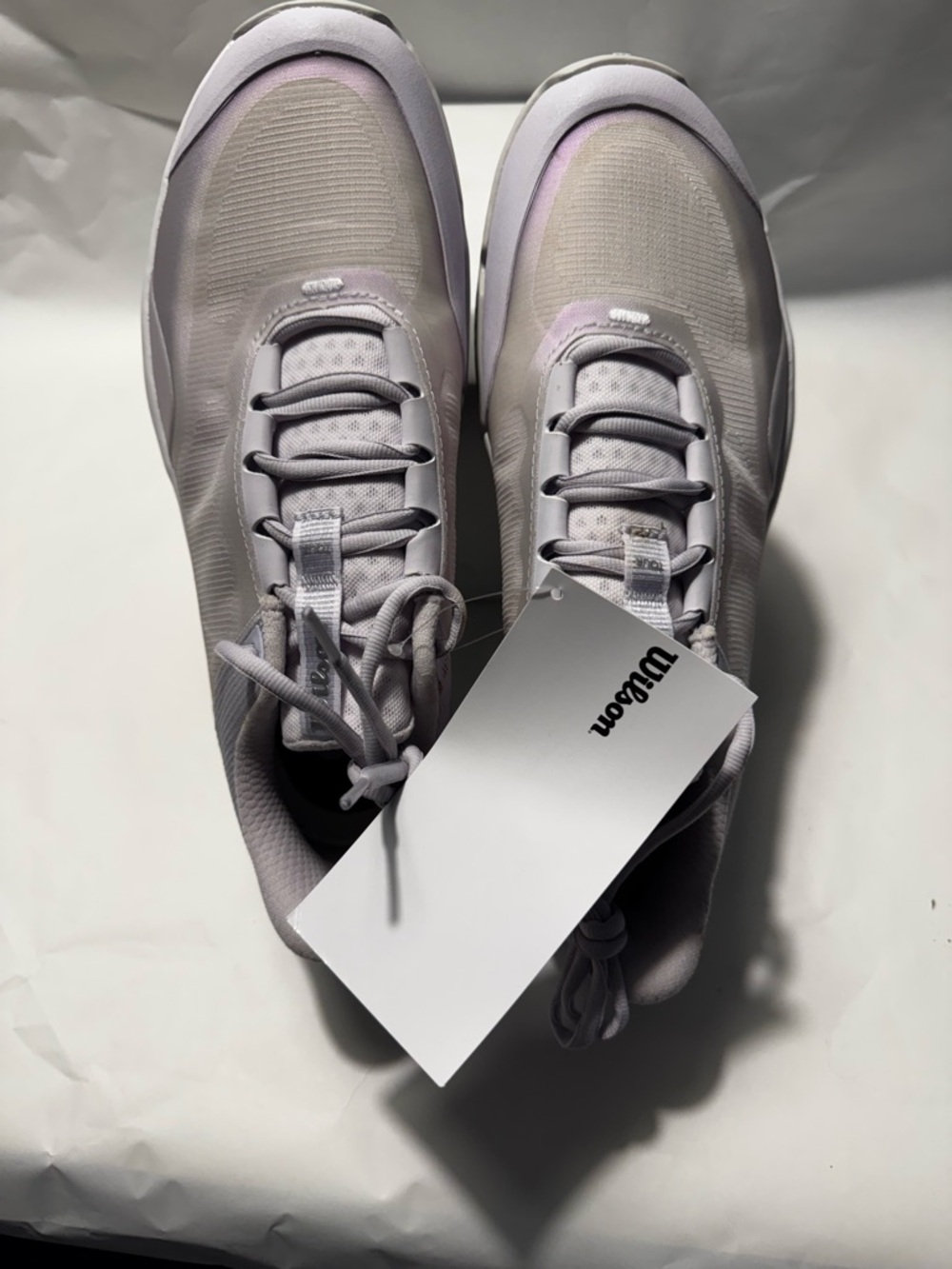 Wilson Women's Light Lavender court shoes size 9.5 new/return